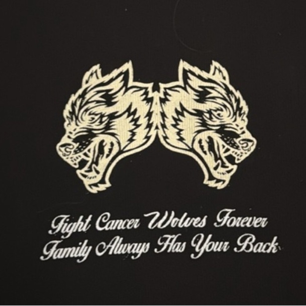 DARC SPORT | Always Have Your Back FIGHT CANCER Premium Oversized Tee NEW IN BAG